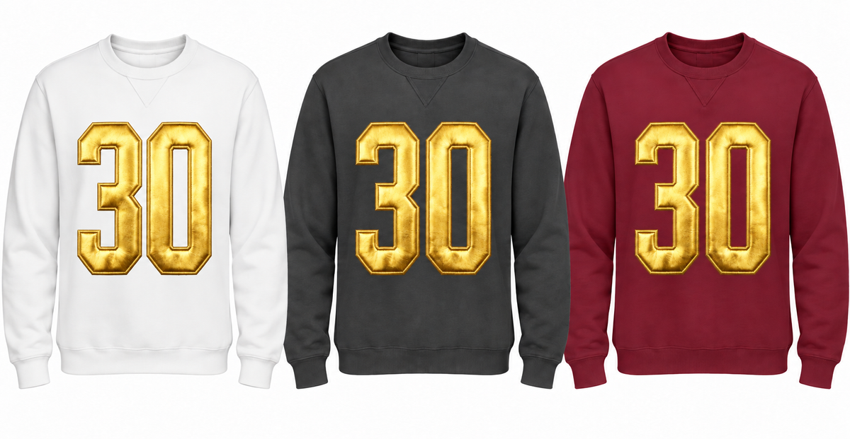 PLAYOFF NUMBER SWEATSHIRTS