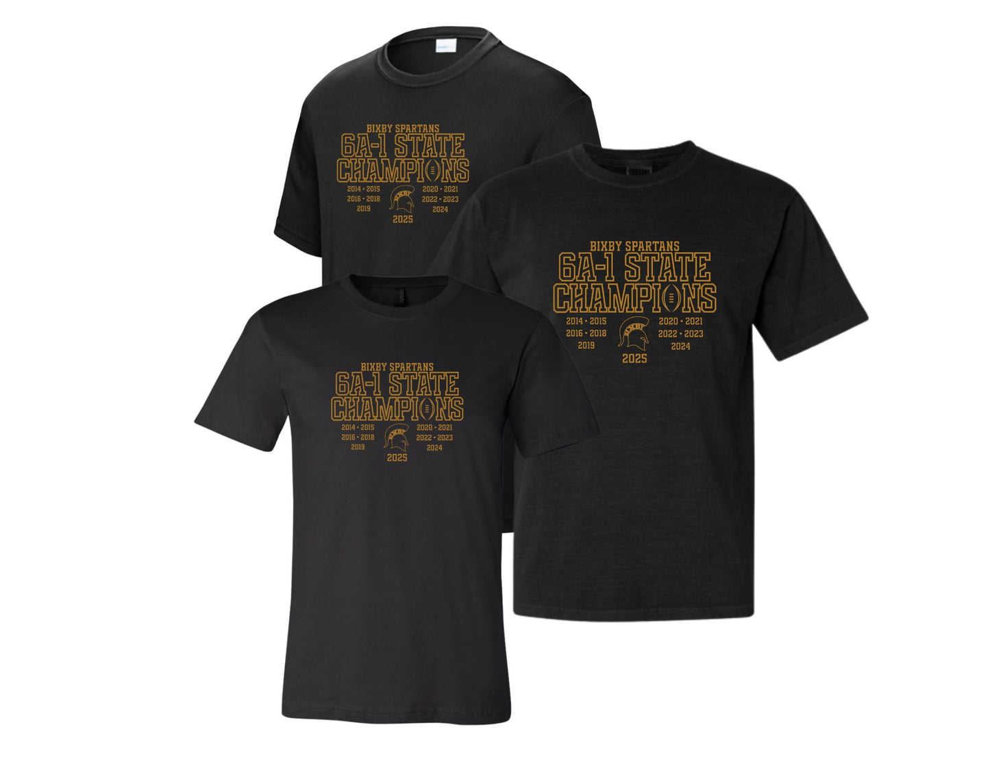 BSF25 - 2026 Football State Champs Black Tee