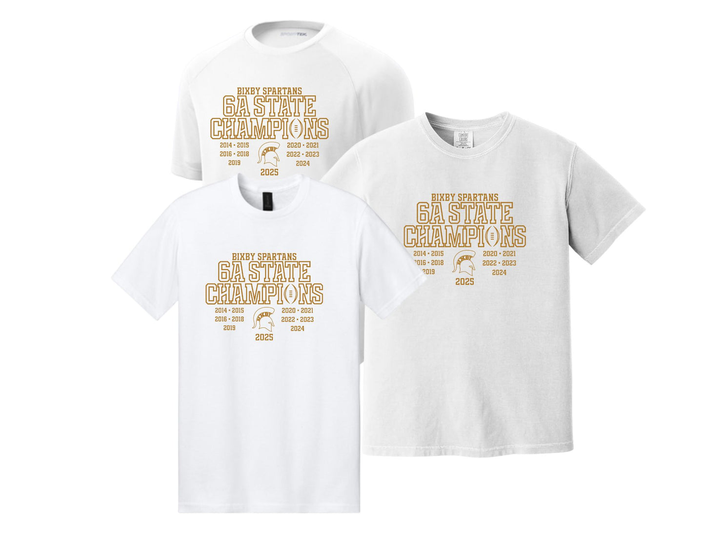 BSF25 - 2026 Football State Champs White Tee