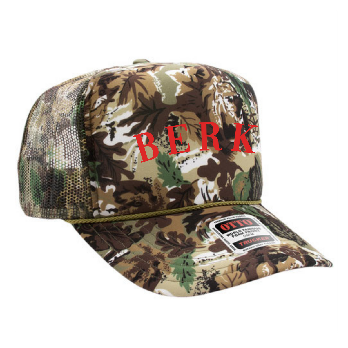 BERK - BERK Camo Foam Hat