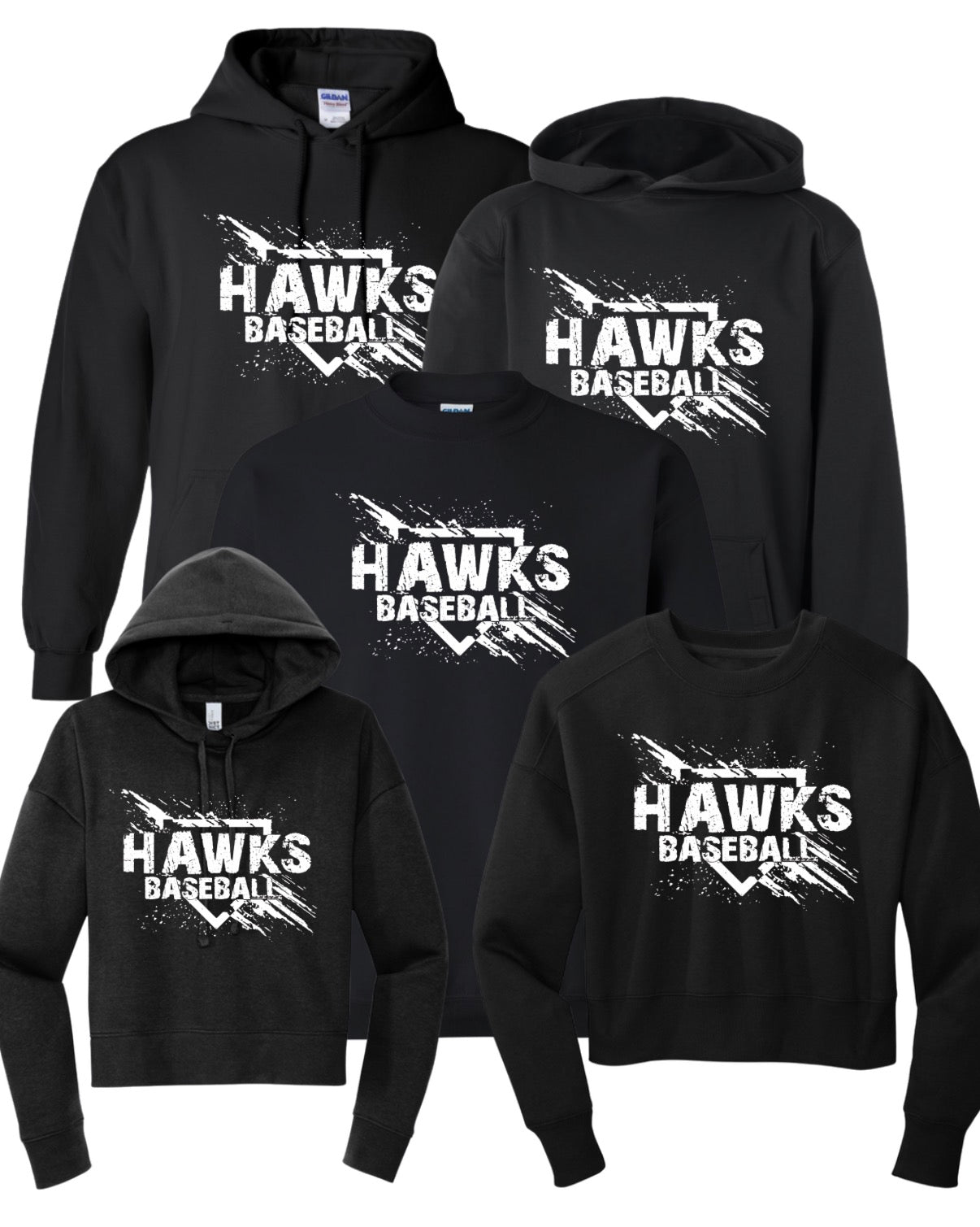 HB26 - Hawks Home Plate Fleece