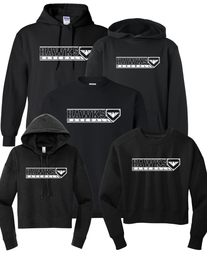 HB26 - Hawks Baseball Fleece