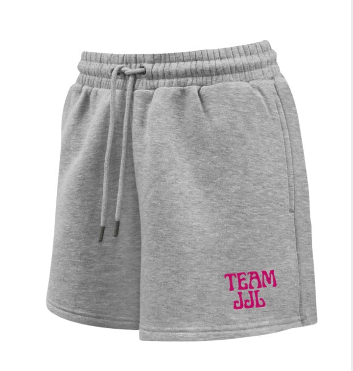 Team JJL - Embroidered Fleece Shorts - Multiple Colors