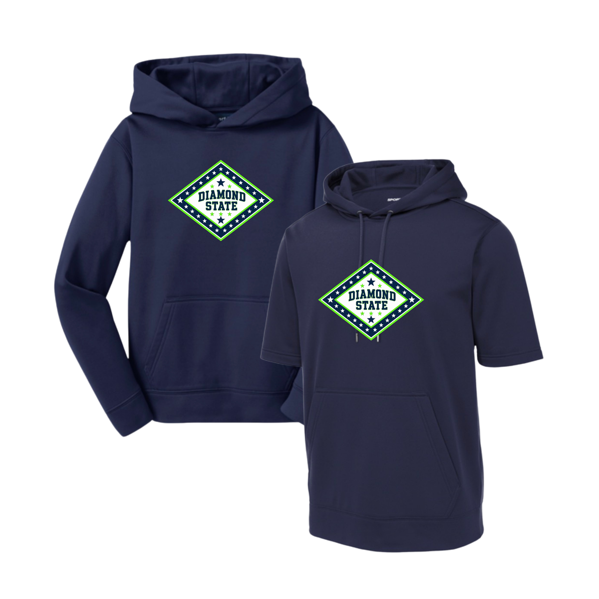 DSB26 - Diamond State Flag Fleece
