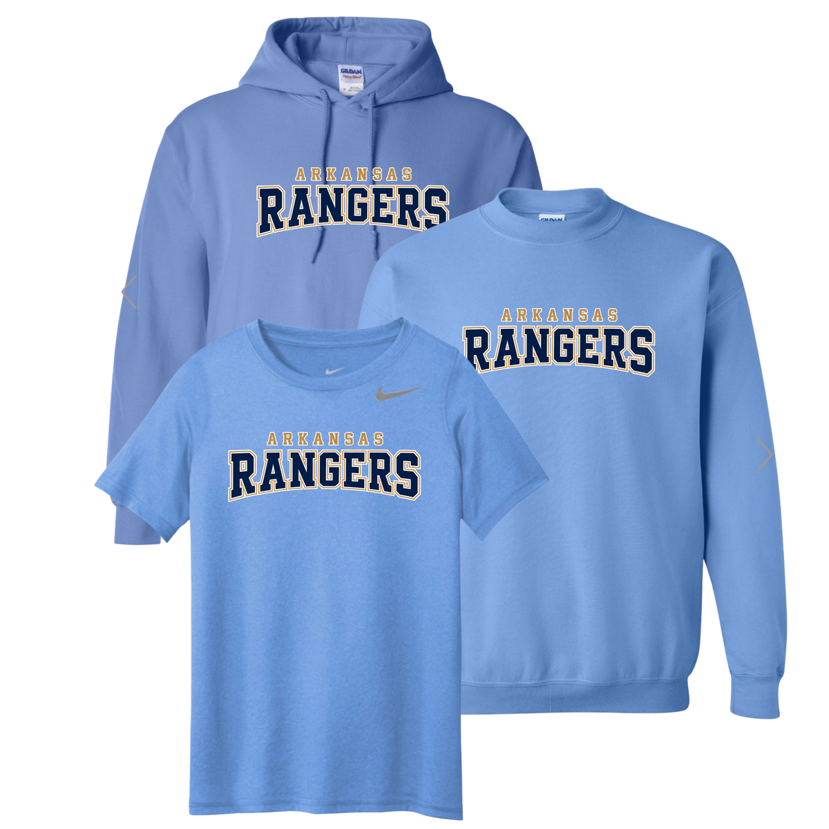 ARB26 - Rangers Arch Baby Blue