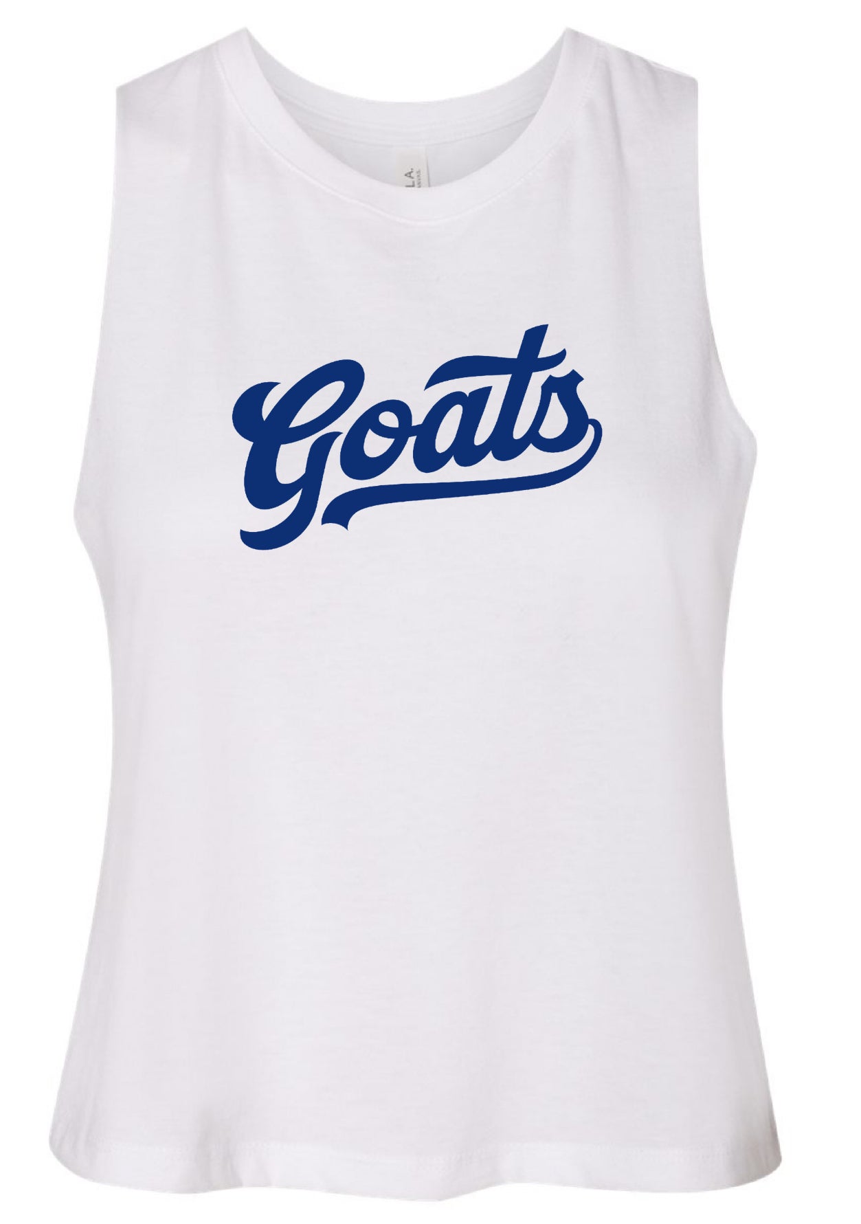 Goats Blue Script