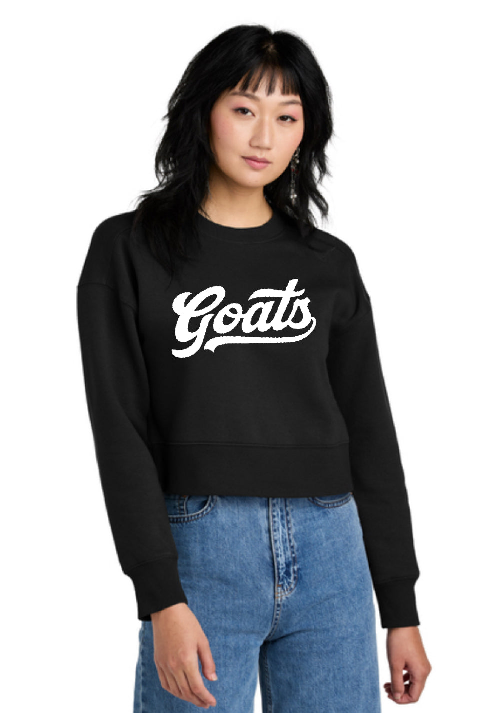 Goats White Script