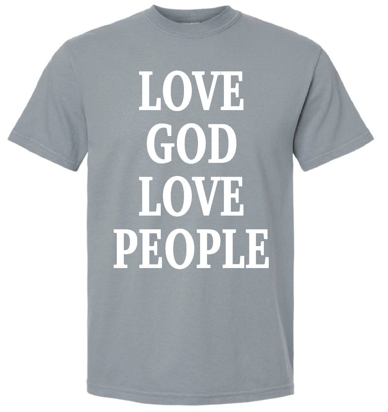 Love God Love People Tee - Russell Family