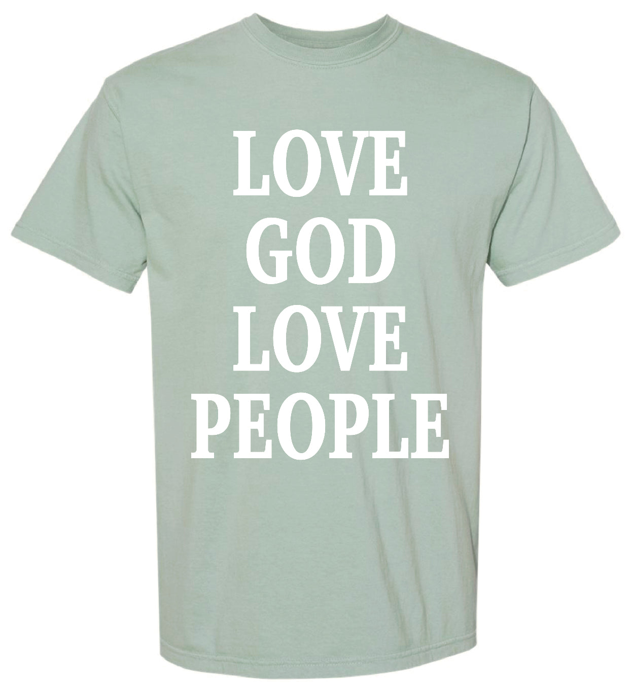 Love God Love People Tee - Russell Family