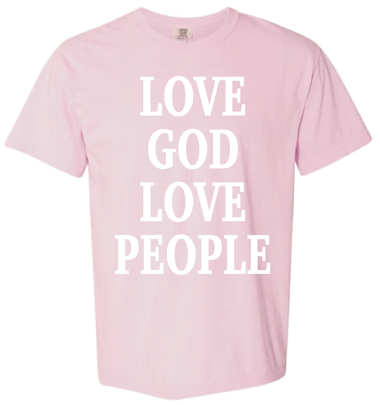 Love God Love People Tee - Russell Family