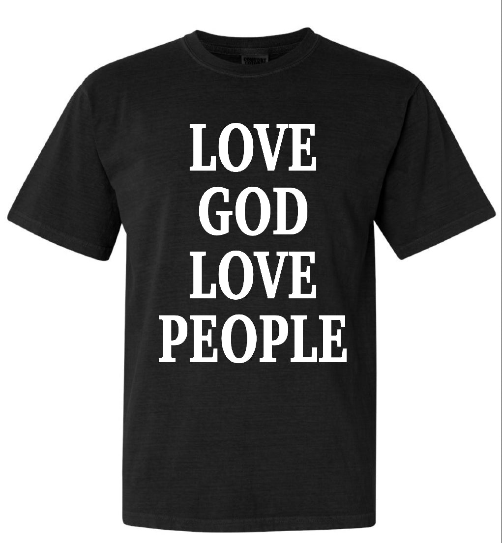 Love God Love People Tee - Russell Family
