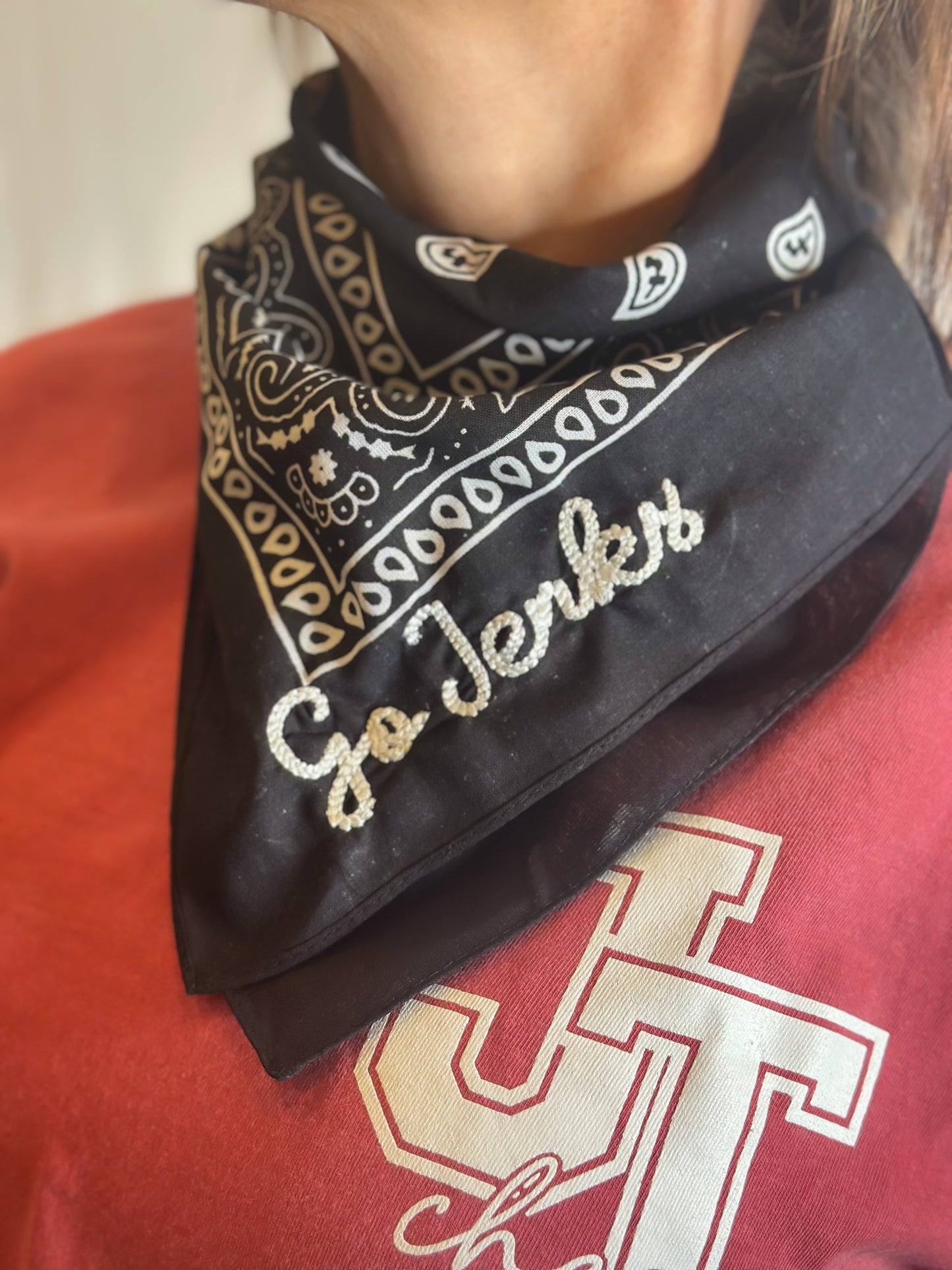 RCJ - Go JENKS Bandana (embroidered)