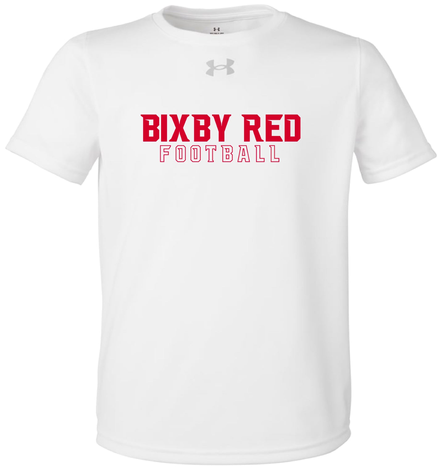 B3R25 Bixby Red Football - Red Design