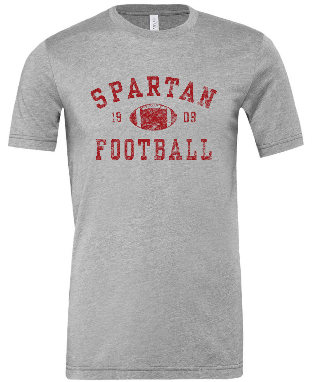 B3WFF25 Vintage Spartan Football