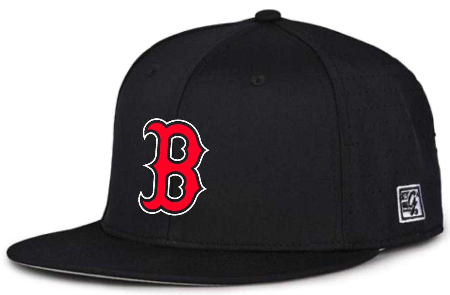 B5R25 Red B Flex Fit Hat