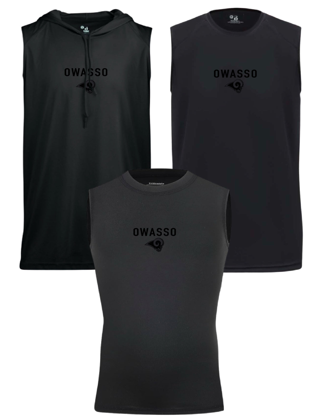OF25 Owasso Rams Sleeveless