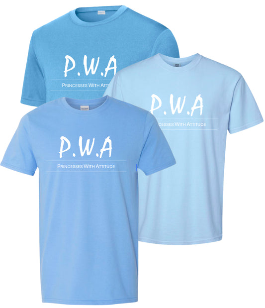 PWA25 - Blue Garment - White Design