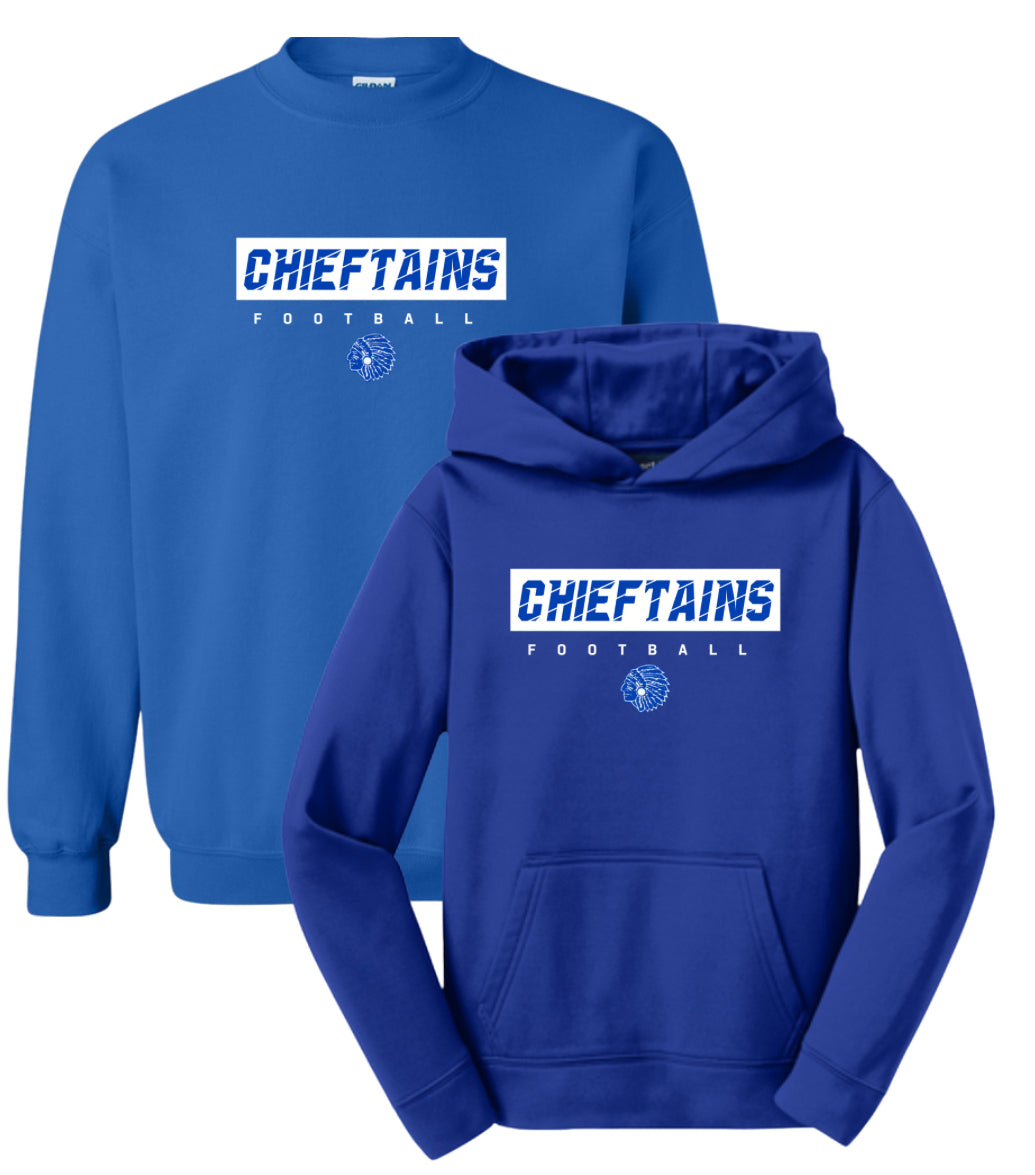 SC25 - Chieftain Football - Royal Fleece