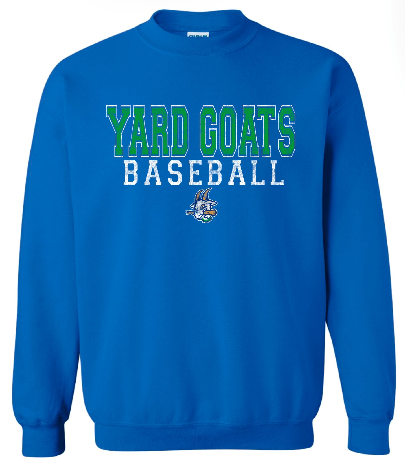 Distressed YG Baseball Sweatshirt