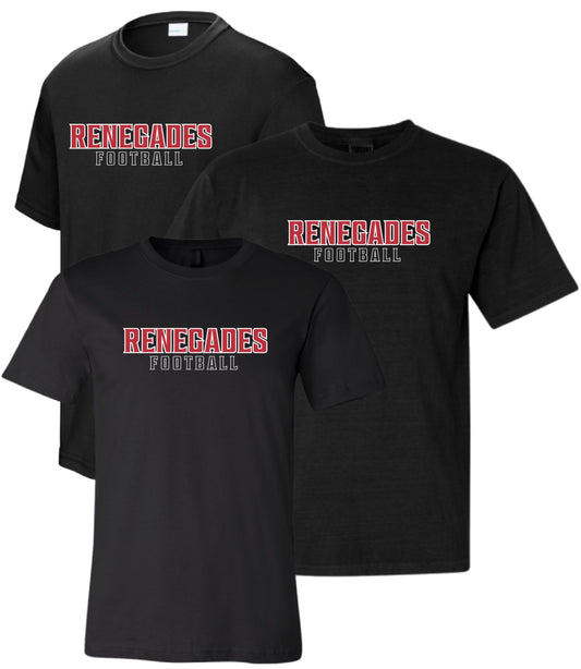 RF25 - Renegades Football Tee