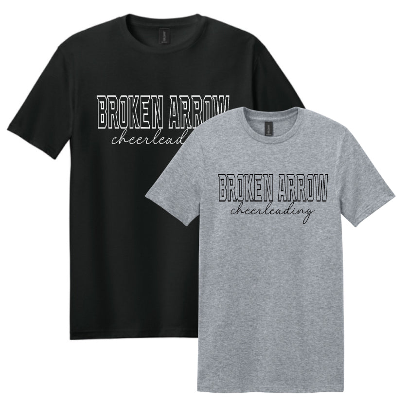 BAC26 - Cheerleading Script - Softstyle Tee