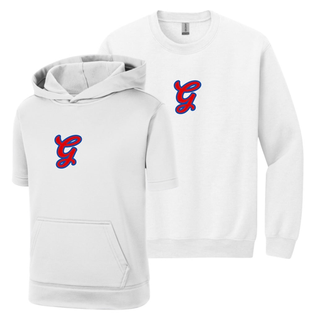 GB26 - White G Logo Fleece