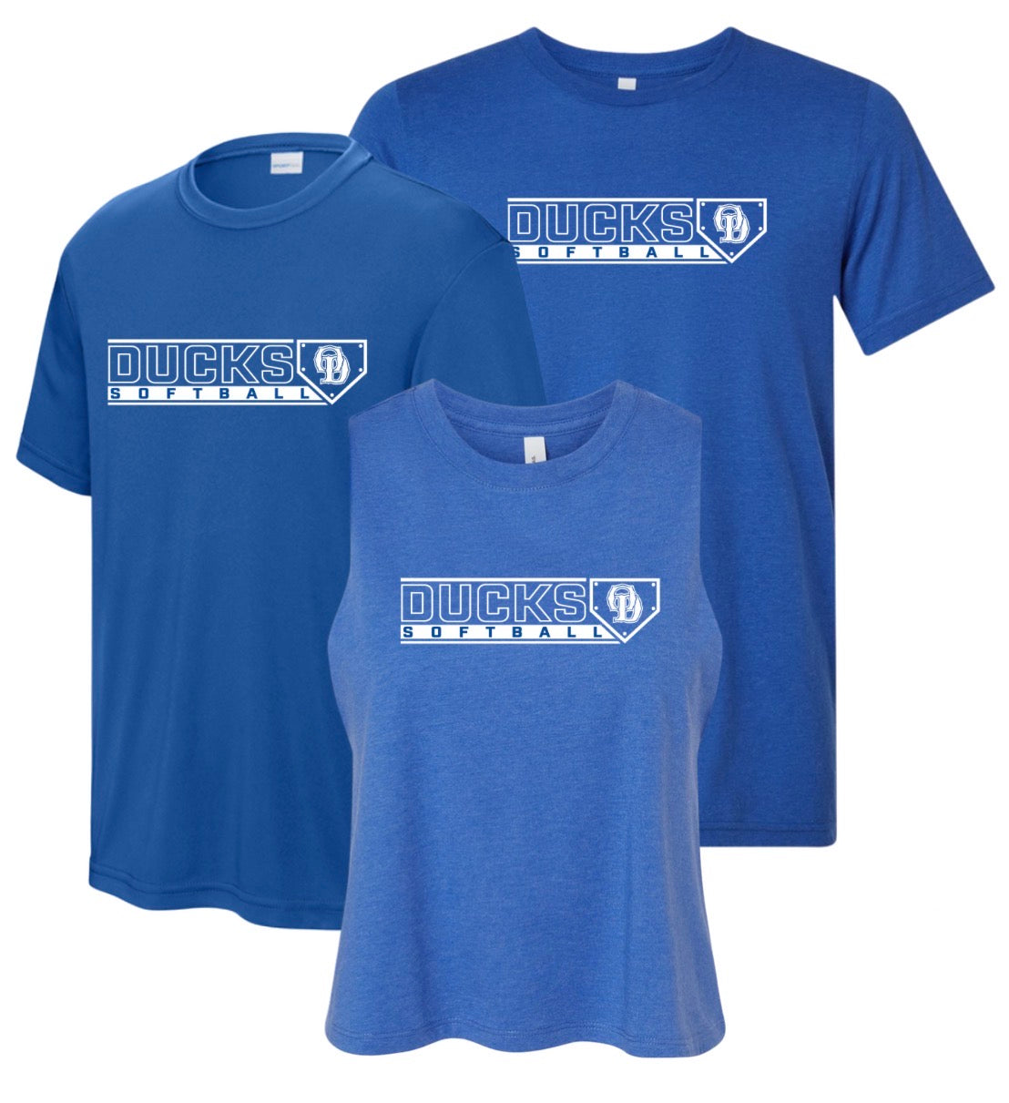 OD26 - OD Ducks Softball Tees