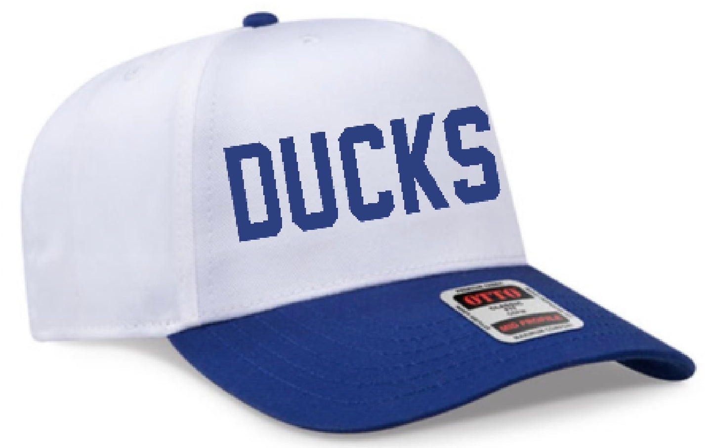 OD26 - Ducks Embroidered Otto 2 Tone