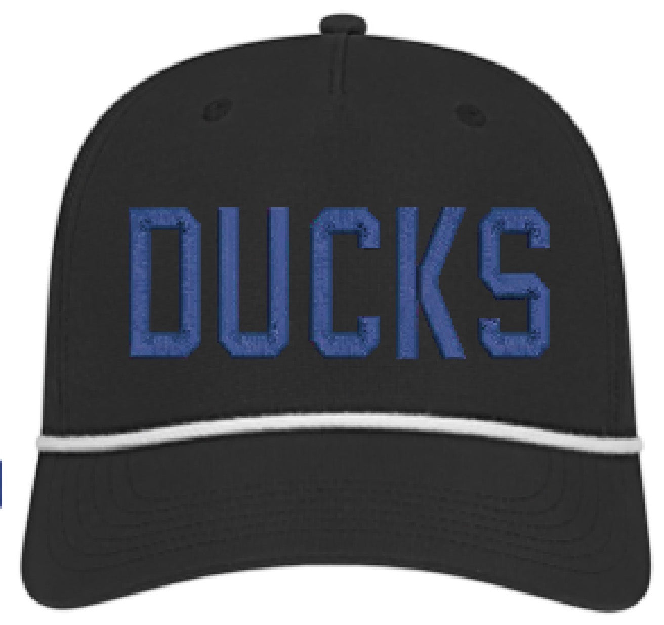 OD26 - Ducks Embroidered Black Cap America