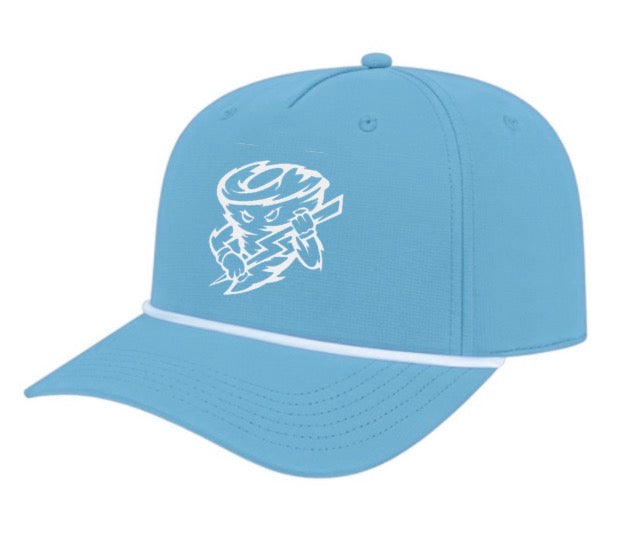 HB26 - Canes Outline Logo Cap America Hat