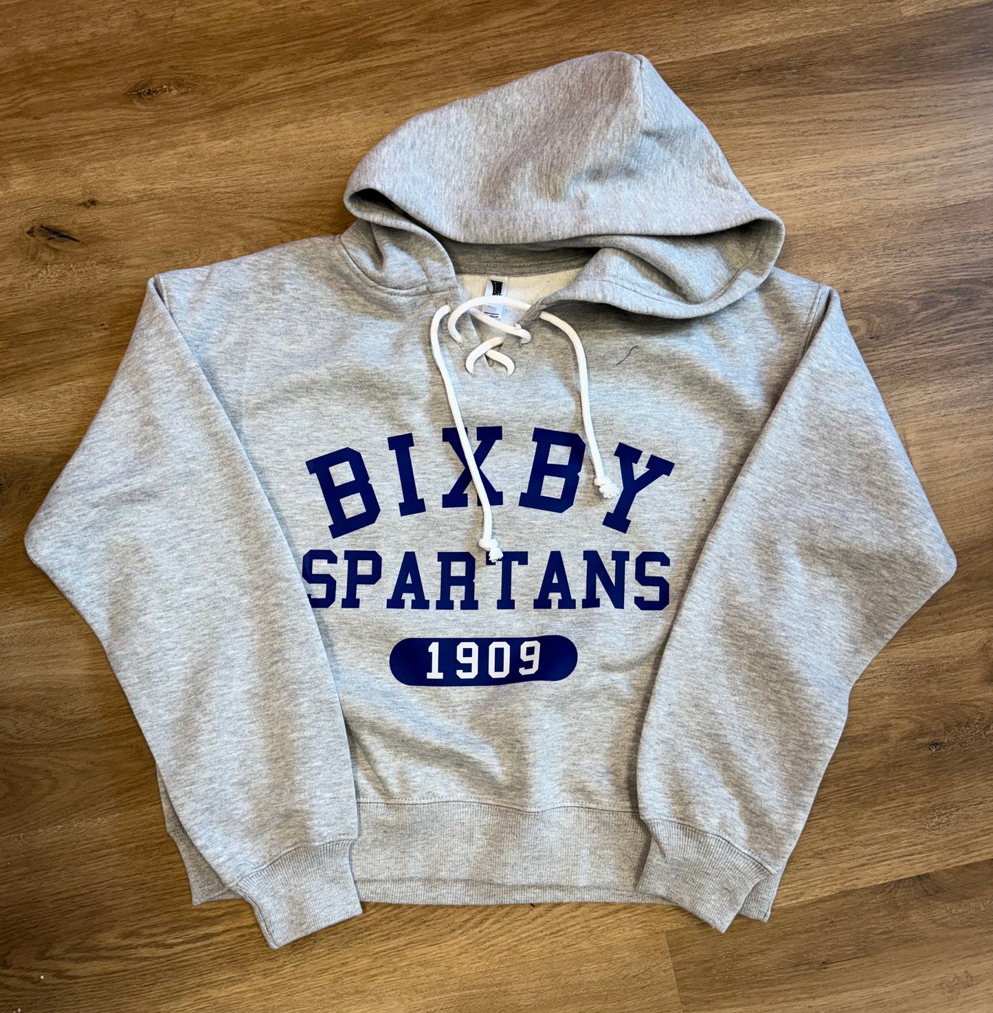 BW26- VINTAGE LACE UP HOODIE - LIMITED QTY