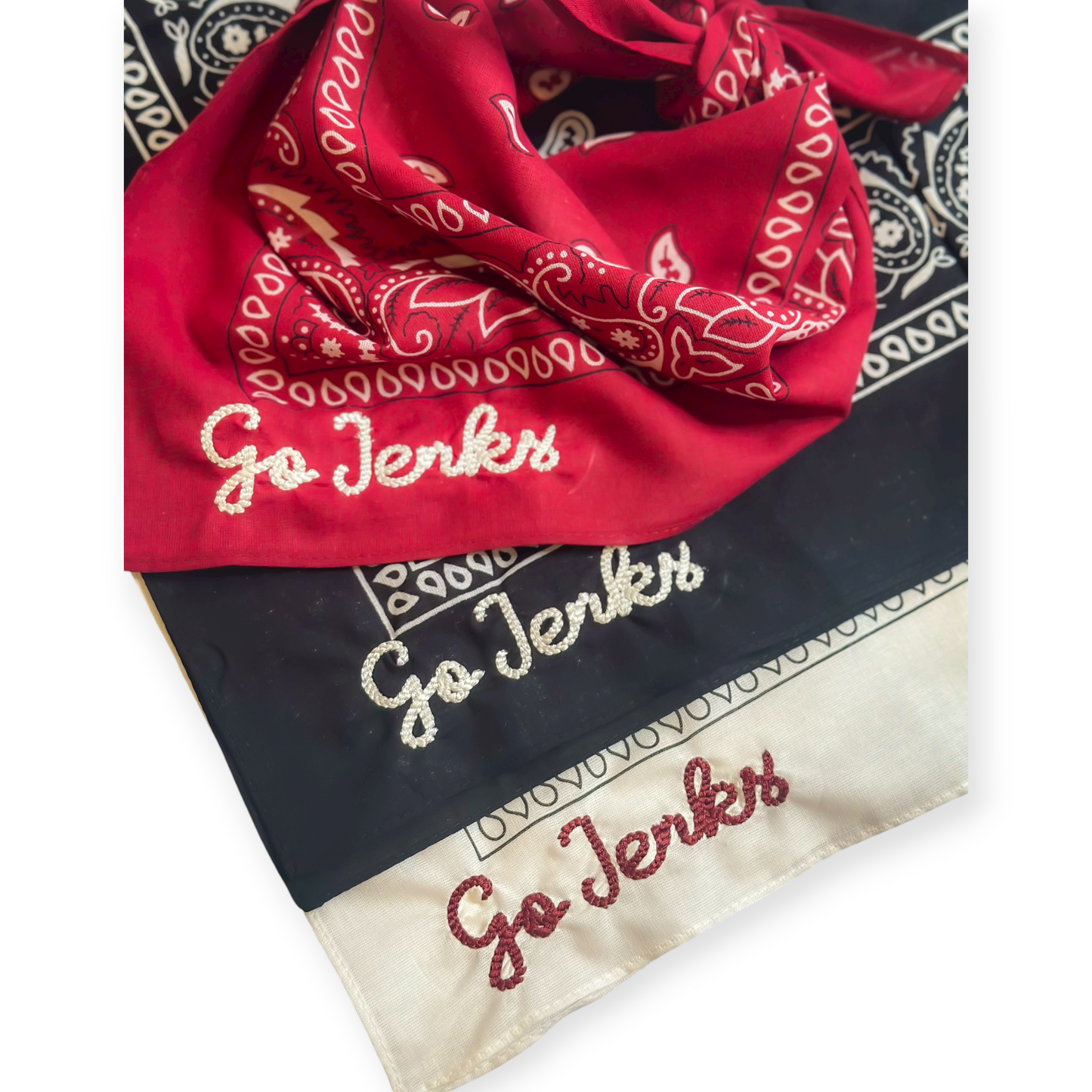 RCJ - Go JENKS Bandana (embroidered)