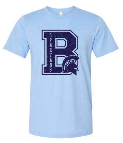 B3WFF25 Vintage Bixby B Blue
