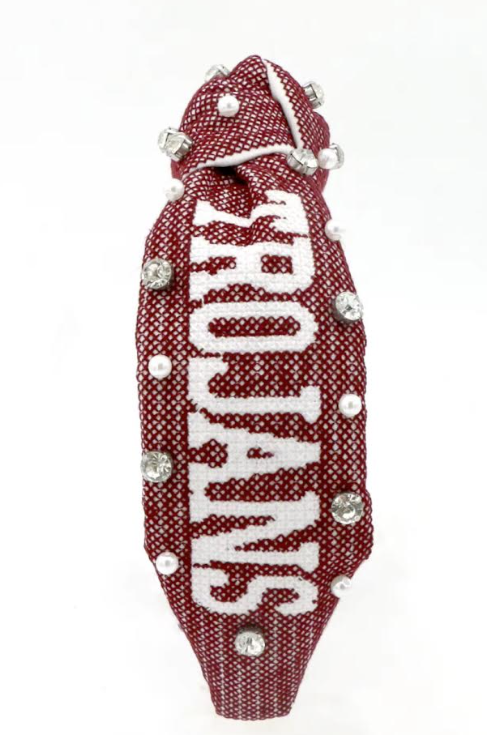 JWE25- Jenks Trojans Headband PREORDER!