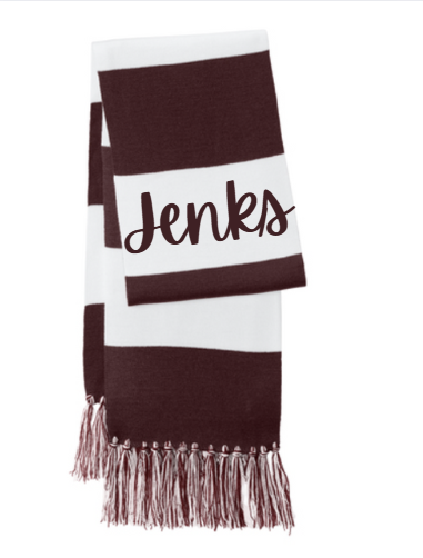 JSF25-Jenks Fan Scarf