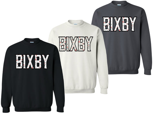 BSC25 - Bixby Splatter Sweatshirt