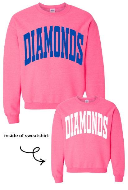 DIAMONDS REVERSIBLE SWEATSHIRTS