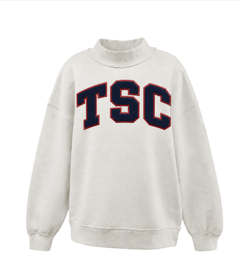 TSC26-Embroidered Mockneck
