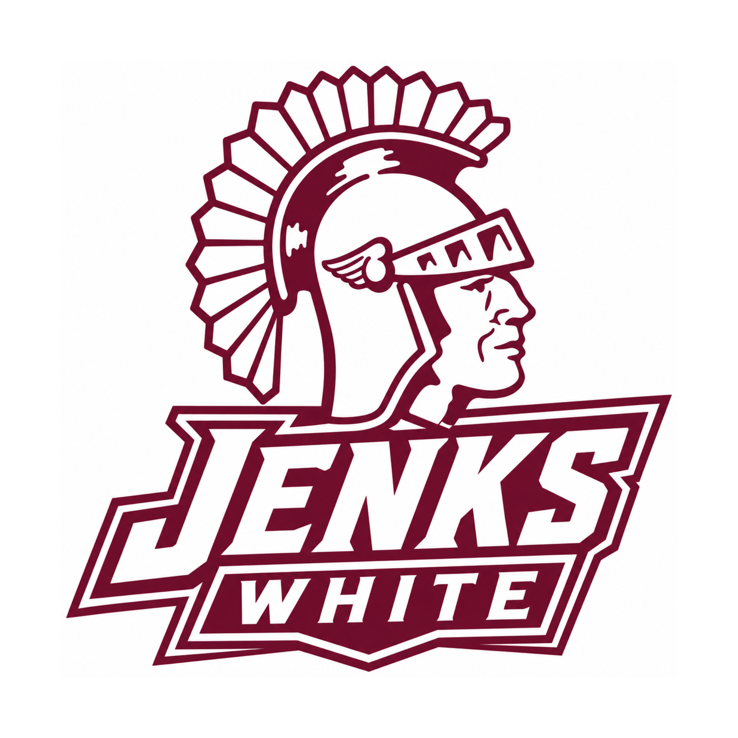 Jenks White Football