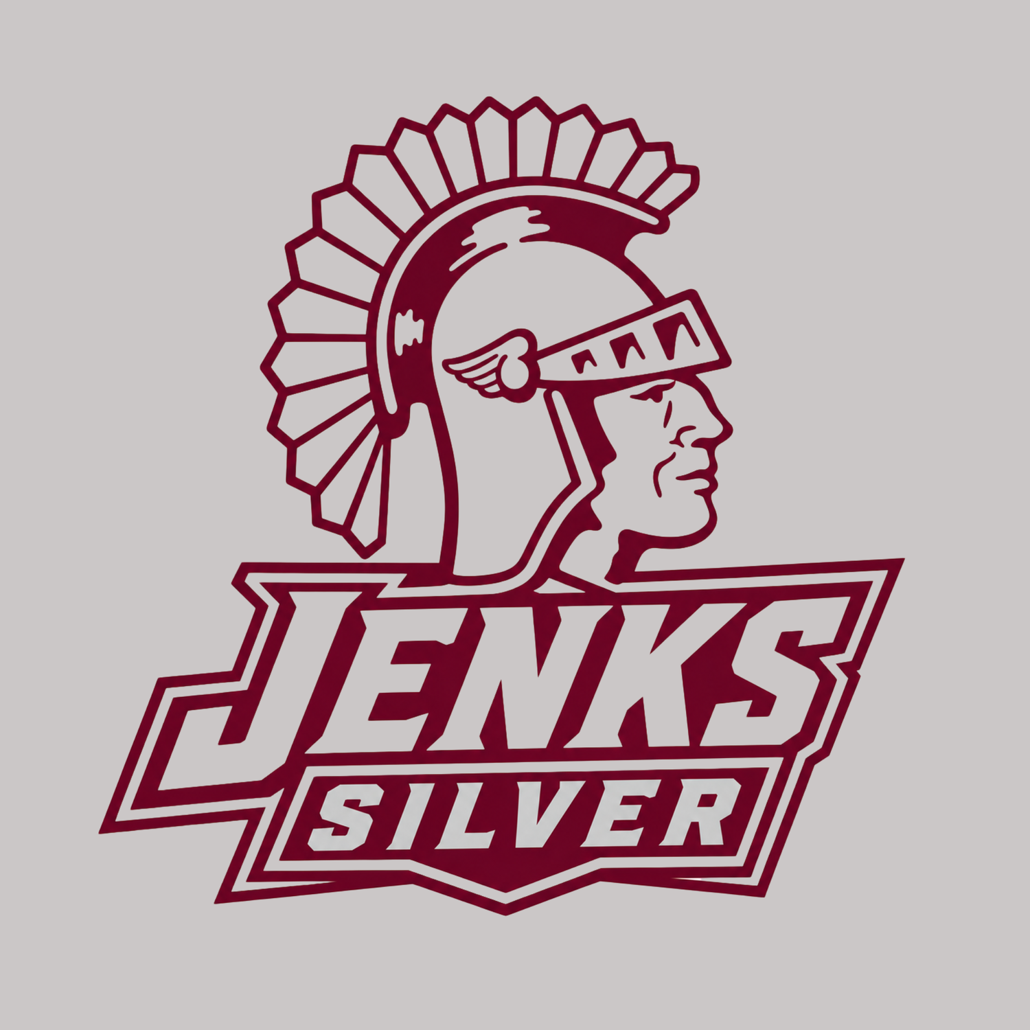 Jenks Silver Football