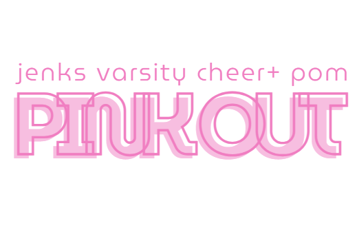 JENKS VARSITY CHEER & POM PINK OUT