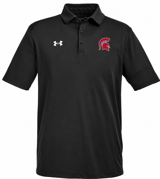 BW26- UNDER ARMOUR MENS TECH POLO - BLACK
