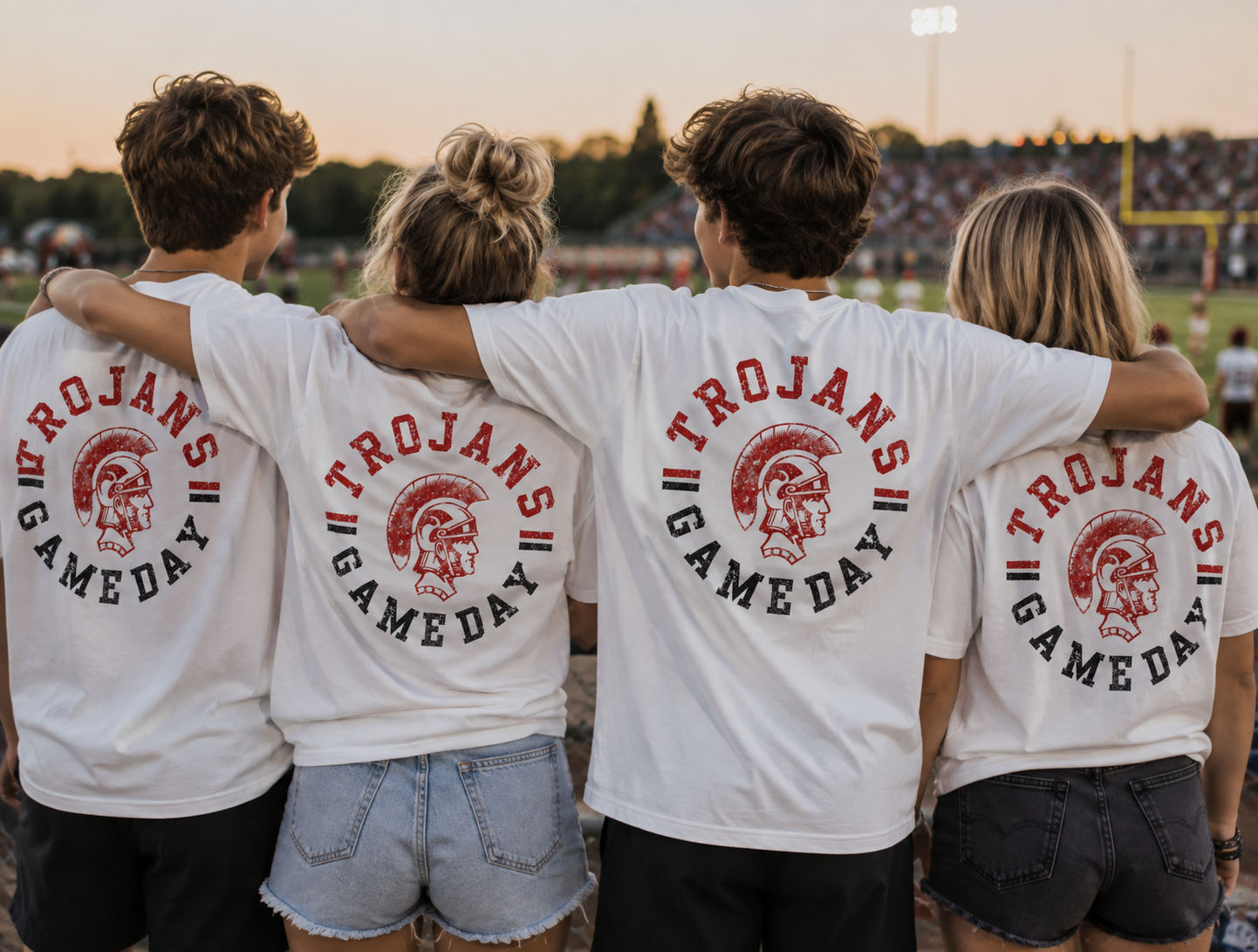 KTS26 Trojans Gameday Distressed