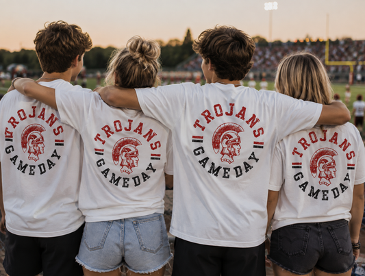 KTS26 Trojans Gameday Distressed