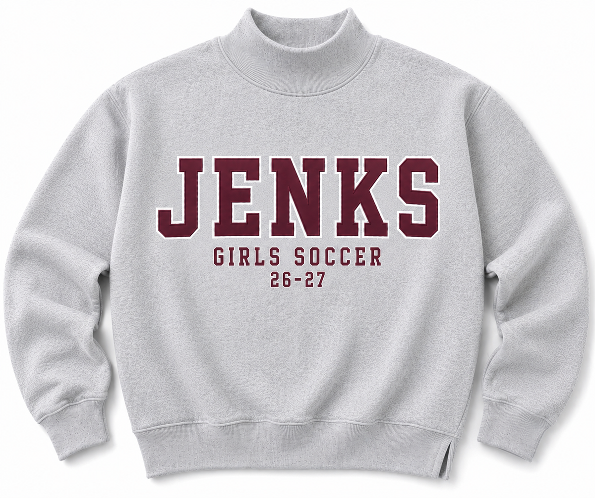 JGS-SCREEN PRINTED MOCKNECK