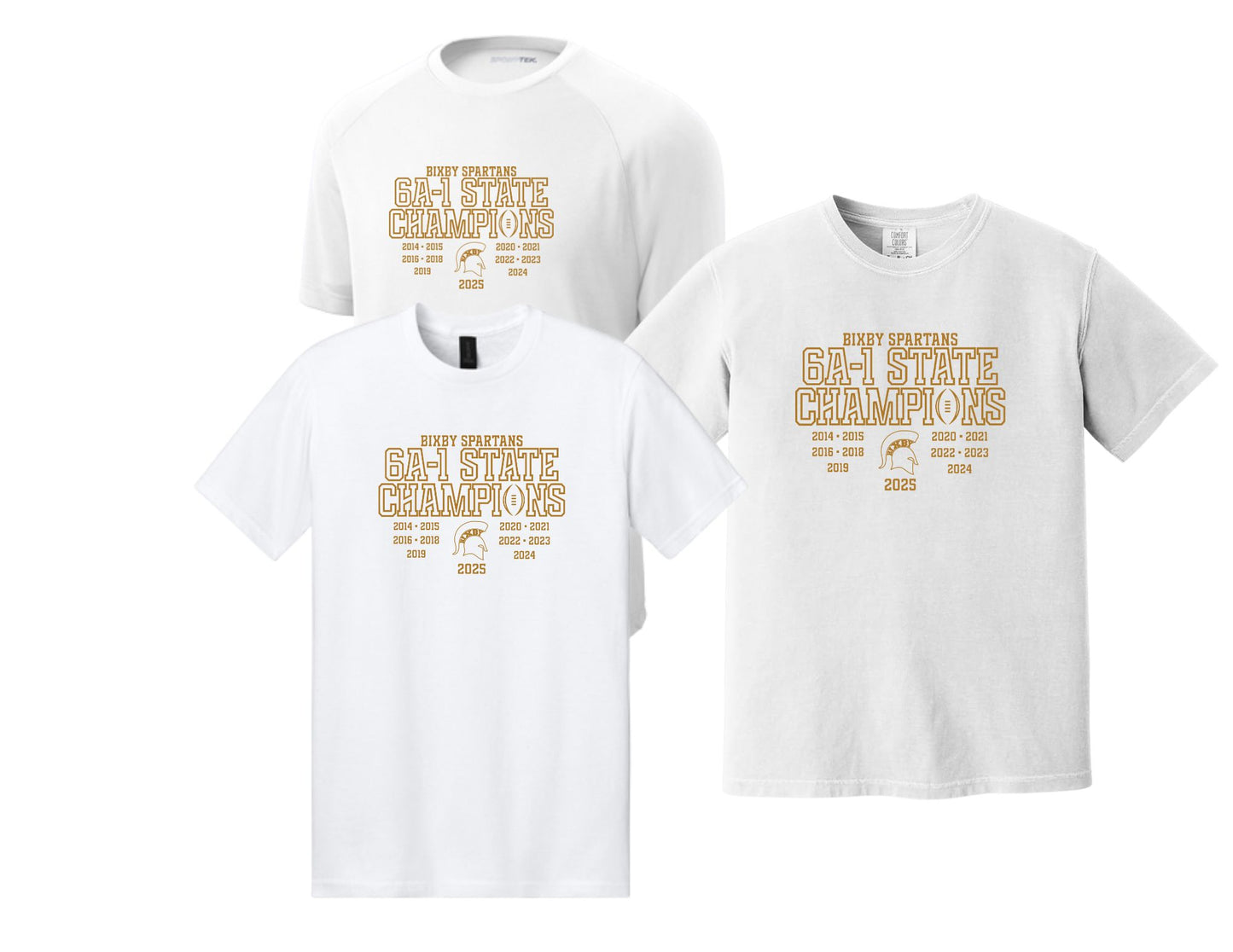 BSF25 - 2026 Football State Champs White Tee
