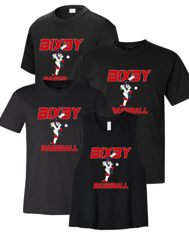 BWE26 - Bixby Baseball Tee