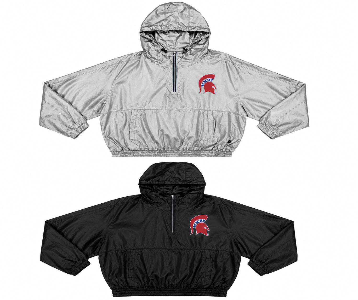BW26- WAIST LENGTH ALL WEATHER METALLIC JACKET (EMBROIDERED)