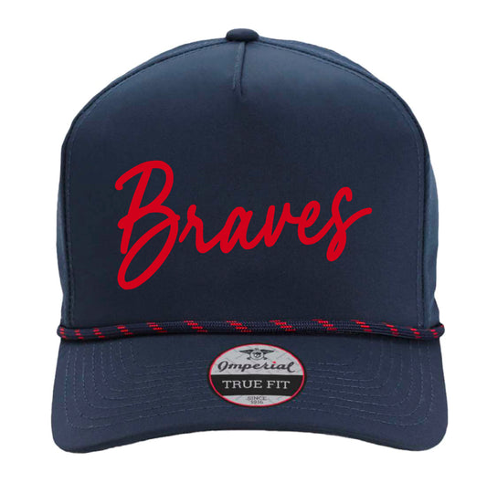 Braves Script Hat