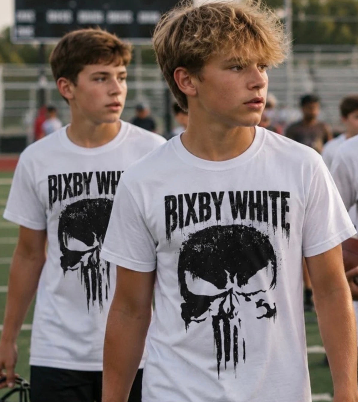 B7WF26 - Bixby White Punishers